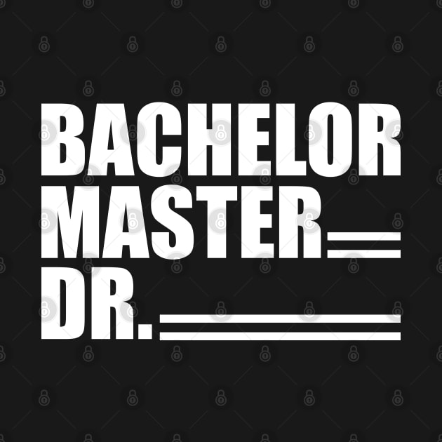 Doctor - Bachelor Master Dr. w by KC Happy Shop