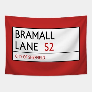 Bramall Lane Street Sign - Sheffield United Tapestry