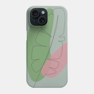 palm leaf Phone Case