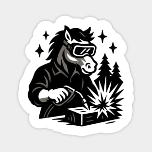 Welding Horse Magnet