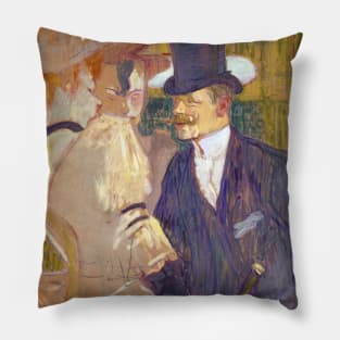 Toulouse Lautrec - The Englishman Pillow