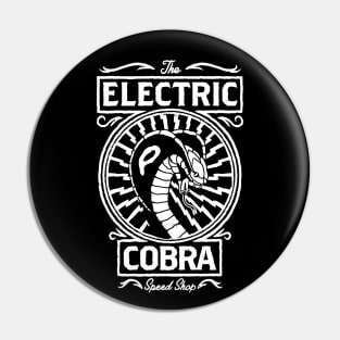 The Electric Cobra Speed Shop Pin
