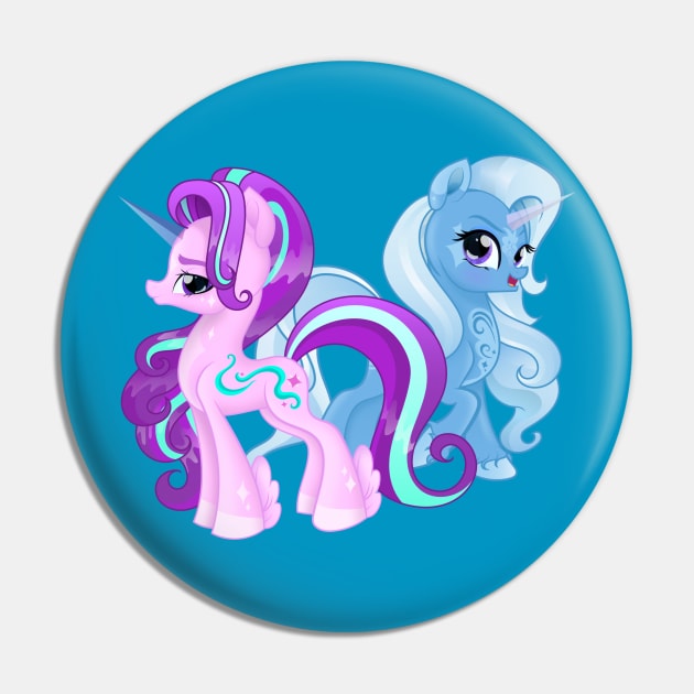 Starlight Glimmer & Trixie Lulamoon Pin by SketchedCrow