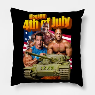 Happy 4th of July Pillow