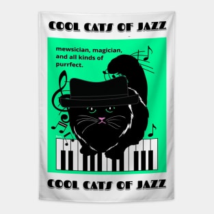 Cool Cats of Jazz-jazz music Tapestry