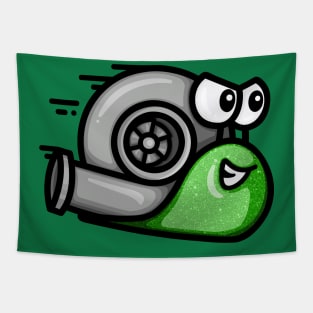 Turbo Snail - Green Spakle Tapestry