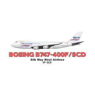 Boeing B747-400F/SCD - Silk Way West Airlines T-Shirt