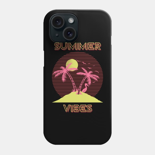 Dig Them Summer Vibes Phone Case by MCALTees