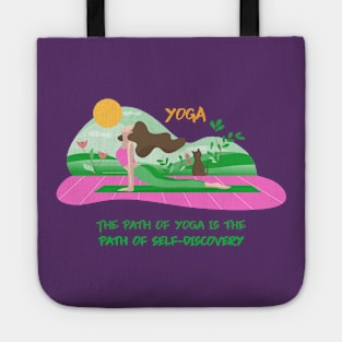 The path of YOGA is the path of self-discovery. As our self-image disintegrates, we contact our true self. Life becomes a great joy. Tote