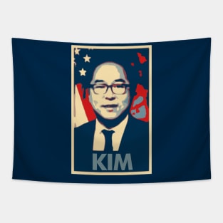 Andy Kim Political Parody Tapestry