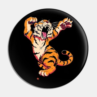 Tiger Color Variations Pin