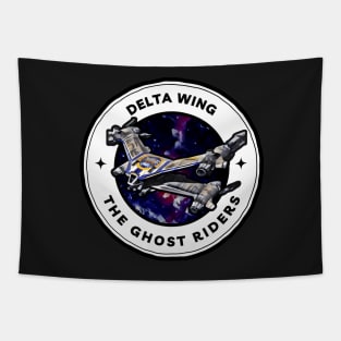 Delta Wing - The Ghost Riders - Starfury - Black - Sci-Fi - B5 Tapestry