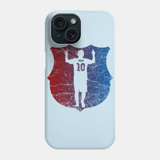 Messi (Barcelona Colors) Phone Case by paulponte