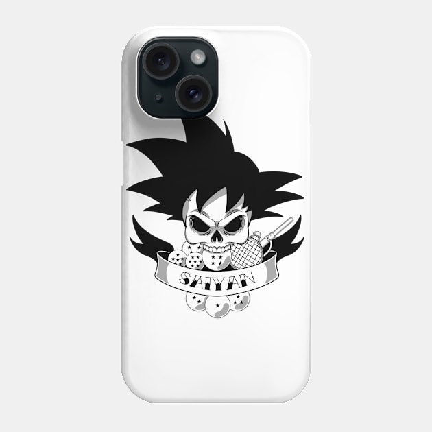 Old School Saiyan Phone Case by Insomnia