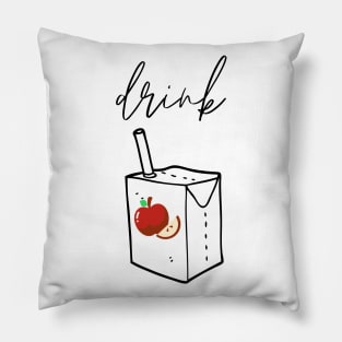 Drink Apple Juice Pillow