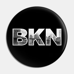 Brooklyn Nets BKN Skyline Pin