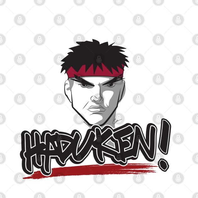 RYU: HADUKEN! by gscottdesign