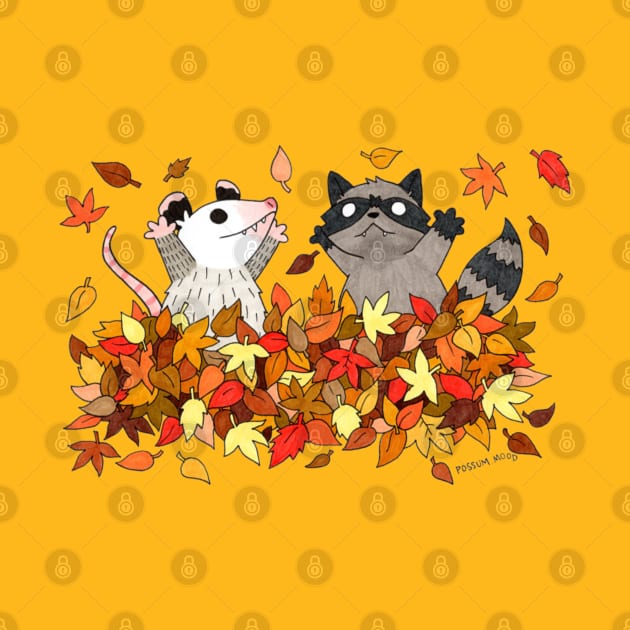 Leaf Party by Possum Mood