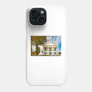 Windham Couty Court House Newfane, Vermont, USA. Phone Case