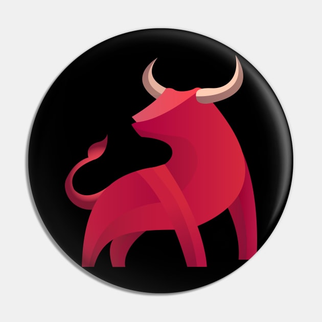 Red Bull Pin by KarabasClothing