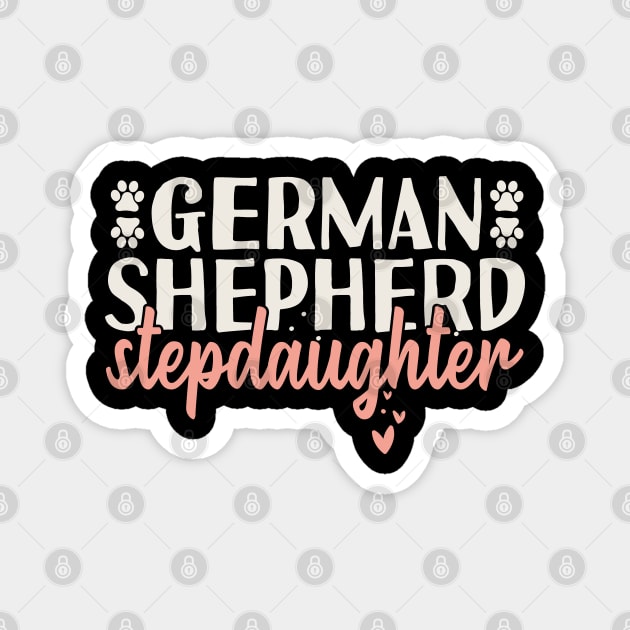 German Shepherd Stepdaughter Magnet by Tesszero