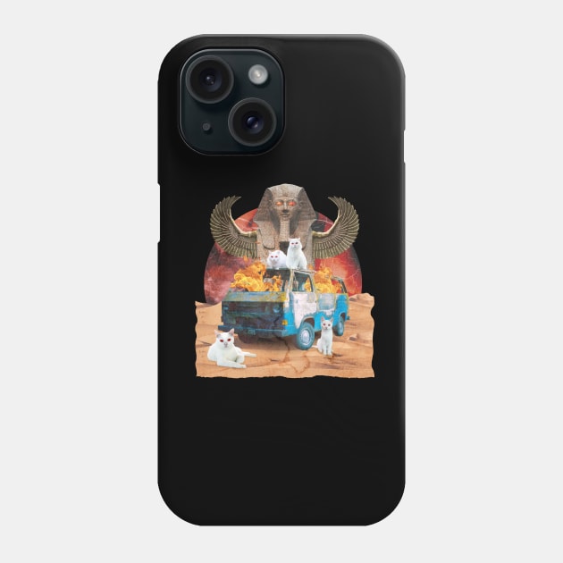 Funny laser cat meme Phone Case by LR_Collections