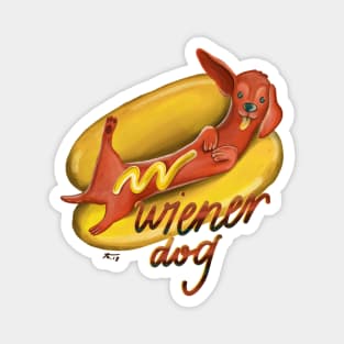 Weiner (Hot) Dog Magnet