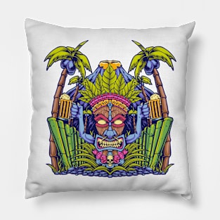 Tiki beer Pillow