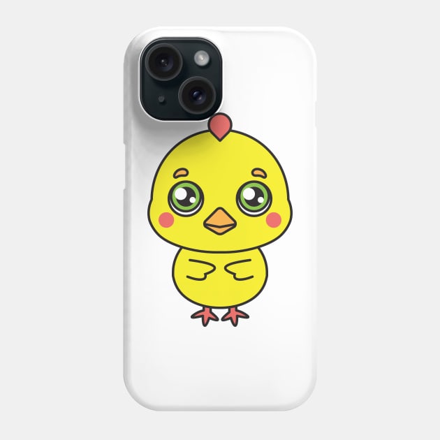 cute chick Phone Case by Sobchishin