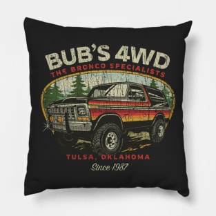 Bub’s 4WD Tulsa 1987 Pillow