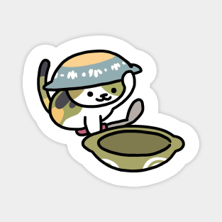 Chairman Meow (Neko Atsume) Magnet