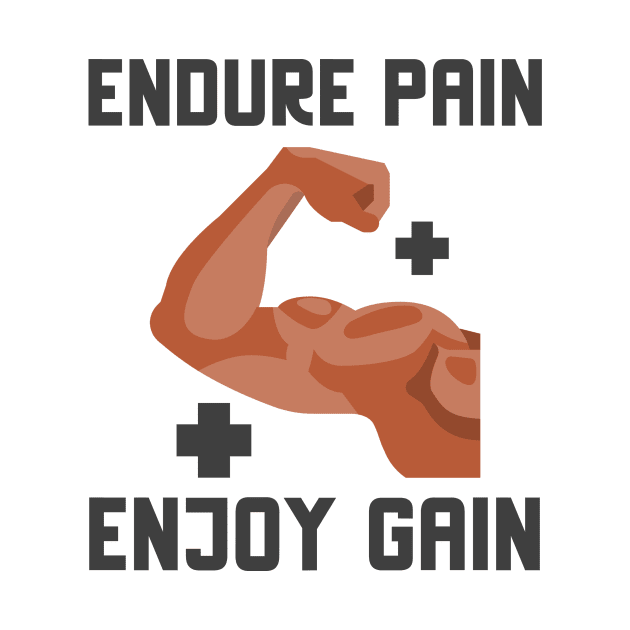 Endure Pain Enjoy Gain by Jitesh Kundra