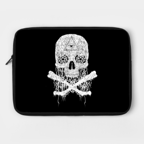 Skull Design Laptop Cases Teepublic