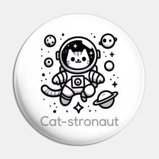 Purrfect Catstronaut Pin