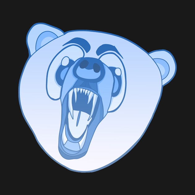 Blue Fade Bear by ggheat6