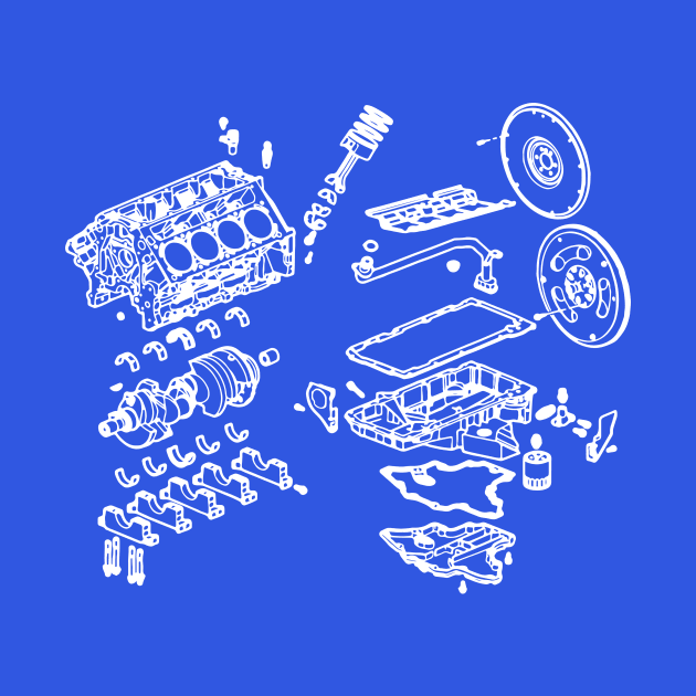 LS V8 Engine by Widmore