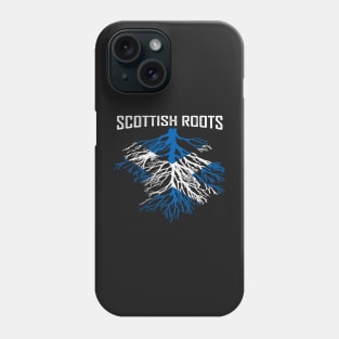 Scottish Roots with Scotland Flag Phone Case