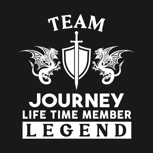Journey Name T Shirt - Journey Life Time Member Legend Gift Item Tee by unendurableslemp118