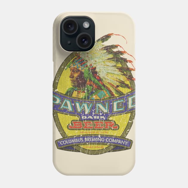 Pawnee Dark Beer 1933 Phone Case by JCD666