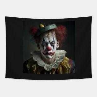 Sad Clown Tapestry