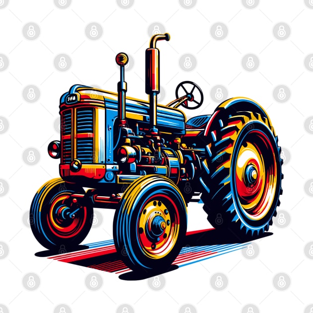 Agricultural Tractor by Vehicles-Art