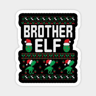 Brother Elf Christmas Gifts | Ugly Christmas Gifts Magnet