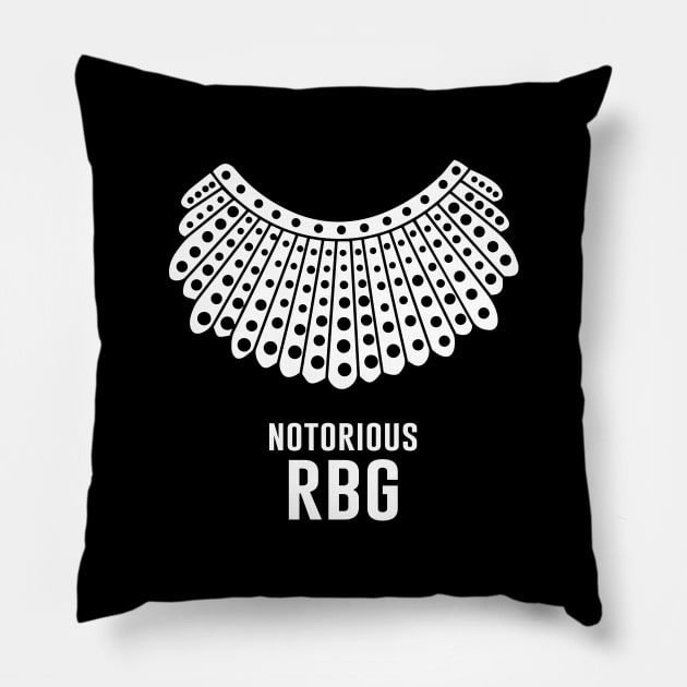 Notorious RBG Pillow by anema