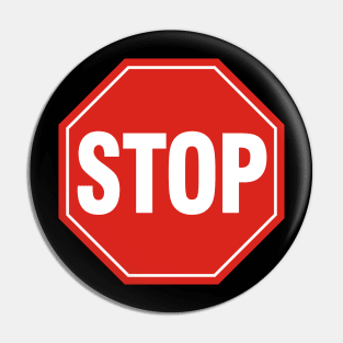 STOP Sign Pin