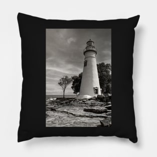 Marblehead Ohio Lighthouse Pillow