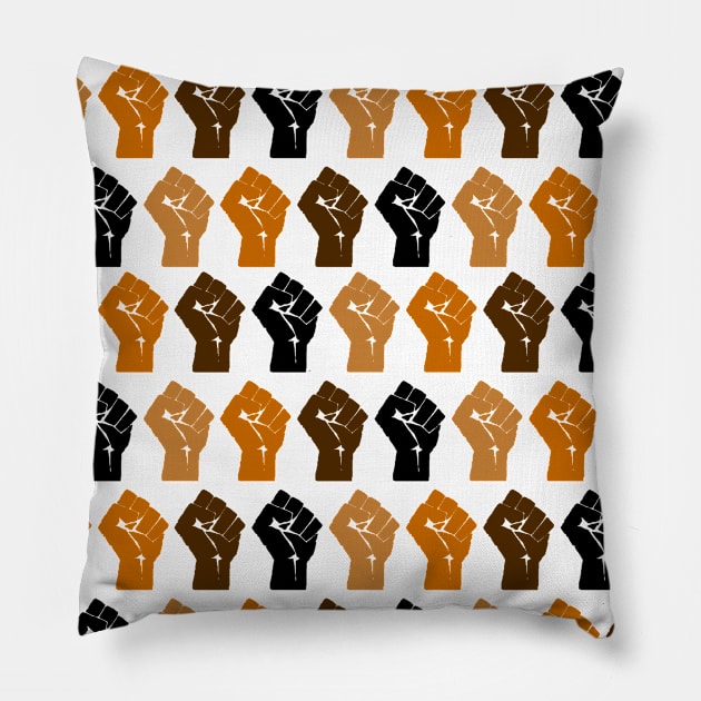 Black Power v. 3 Pillow by tsterling