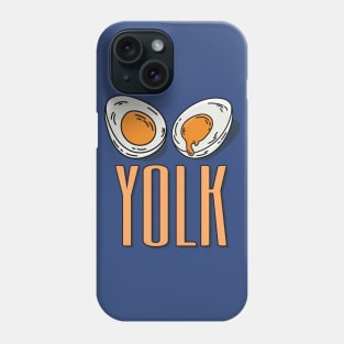 Retro Design Yolk Boiled Egg Phone Case
