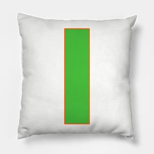 Gallant in Green: I's Defining edge Pillow