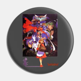 Darkstalkers Tee Pin