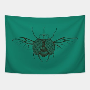 Rhino Beetle Tapestry